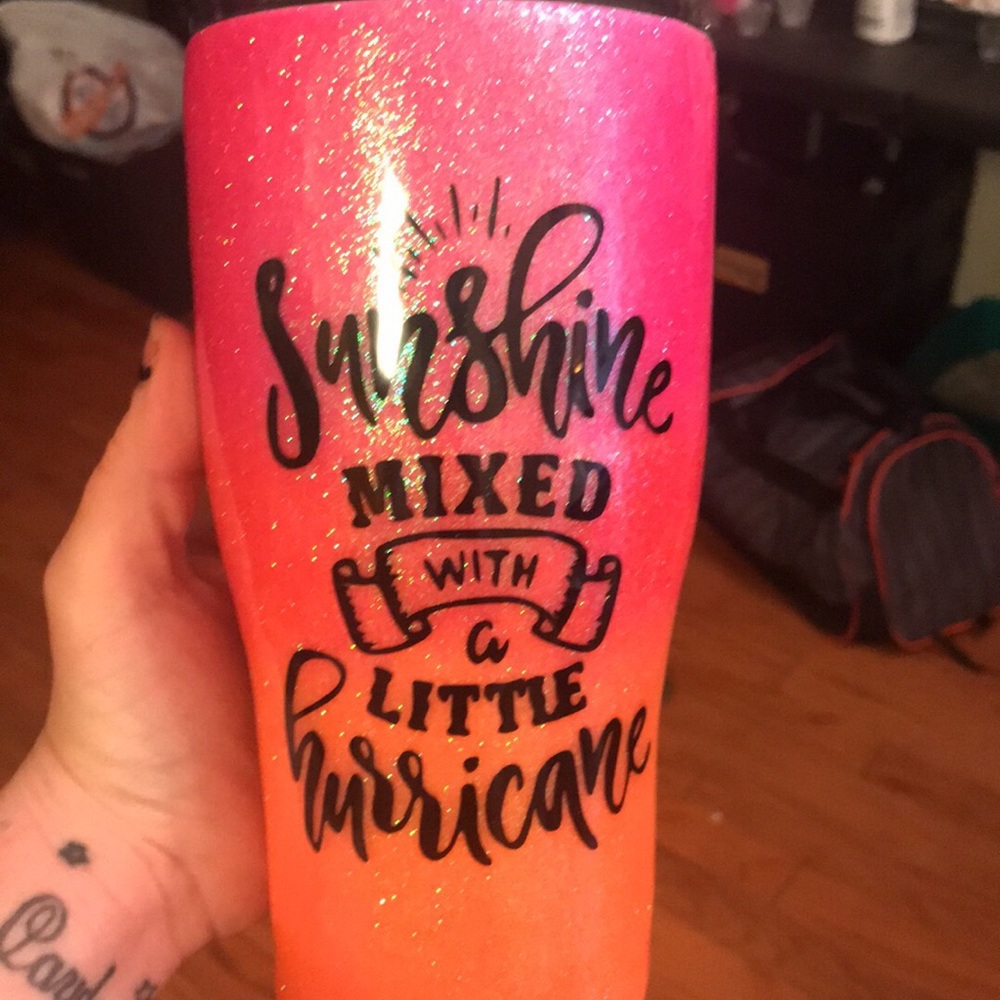 Sunshine mixed with a little hurricane